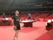 أولمبياد طوكيو.. شاهد تدريب منتخب الطاولة قبل انطلاق المنافسات