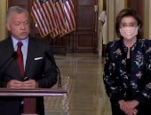 رئيسة مجلس النواب الأمريكى تستقبل ملك الأردن وولى عهده فى الكابيتول..فيديو