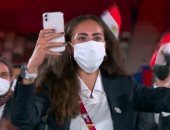 أولمبياد طوكيو 2020.. حذاء وحجاب وصور تذكارية أبرز مشاهد بعثة مصر فى الافتتاح