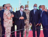 الرئيس السيسى: حياة كريمة فضل من ربنا علينا.. وياريت نعمل مسابقة لأفضل قرية ومركز