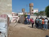 بدء دخول طلاب الثانوية العامة اللجان بالمنوفية استعدادا لامتحان الفيزياء