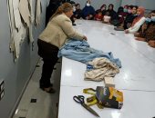 جهاز تنمية المشروعات يدرب فتيات الشرقية على تصميم الأزياء 