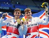 جونسون يحتفل بالميداليات الذهبية لبريطانيا فى أولمبياد طوكيو 2020