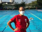 طوكيو 2020..استبعاد بسملة السلامونى من سباق الترياثلون لتأخرها لفة كاملة