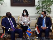 رئيس الوزراء يستقبل نظيره الكونغولى لبحث تعزيز التعاون بين البلدين.. مصطفى مدبولى: مصر على استعداد لوضع خبرتها أمام الأشقاء فى الكونغو الديمقراطية.. ساما لوكونديه: شركة مصرية تنفذ مشروع مدينة كيتوكو الجديدة 