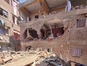 رئيس مدينة أبو كبير يصل موقع انهيار منزل لمتابعة رفع الأنقاض 