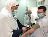 تقديم الخدمات الطبية لـ1801 مواطن بقرية شارونة فى المنيا ضمن "حياة كريمة"