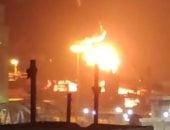 حريق فى صوامع ميناء الإسكندرية والحماية المدنية تتمكن من إخماده.. صور