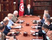 الرئيس التونسى يجتمع بأعضاء المجلس الأعلى للجيوش وقيادات أمنية عليا