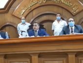 لحظة محاكمة سيدة اشتركت مع أبنائها لقتل زوجها بعد تعديه على ابنته بالشرقية