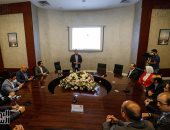 اللواء أحمد زكى عابدين يستقبل وفد من نواب وأعضاء تنسيقية شباب الأحزاب 