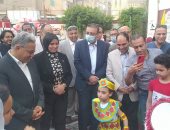 وفد "محلية النواب" يشهد وضع اسم الشهيد فضل الله علي مدرسة بالغربية.. صور