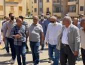 نائب "هيئة المجتمعات" يتفقد وحدات "سكن لكل المصريين" ومحطة معالجة الصرف بمدينة السادات