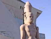 اعرف قصة تمثال مكتبة الإسكندرية الشهير.. يعتقد أنه للملك بطليموس الأول.. صور