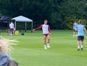 جريليش ينتظم في تدريبات استون فيلا فى انتظار انتقاله لمان سيتي.. صور