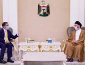 عمار الحكيم يشدد للسفير البريطاني في بغداد على أهمية الانتخابات العراقية 