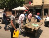 محافظة القاهرة تنفذ حملة لإزالة الإشغالات بالسيدة زينب.. صور