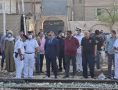 السكة الحديد: خروج عربة قطار القاهرة/أسوان عن القضبان بسوهاج دون إصابات