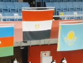 شاهد.. عزف النشيد الوطنى لمصر لأول مرة بأولمبياد طوكيو أثناء تتويج فريال أشرف