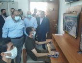 وزير التنمية المحلية يفتتح الميناء البرى ببورسعيد.. لايف وصور