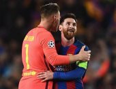 شتيجن يودع ميسي برسالة مؤثرة على "إنستجرام"