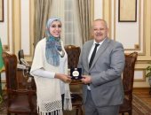 جامعة القاهرة تهنيء جيانا فاروق لفوزها بالميدالية البرونزية في أولمبياد طوكيو