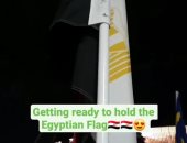 شاهد.. جيانا فاروق تستعد لرفع العلم المصري فى حفل ختام أولمبياد طوكيو