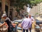 تشميع ورش مخالفة بالحوامدية ورفع إشغالات المقاهى بجنوب الجيزة.. صور
