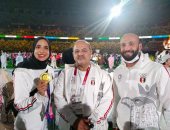 فريال أشرف تطالب بإعادة النظر فى استبعاد الكاراتيه من الدورات الأولمبية