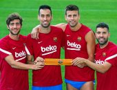 لاعبو برشلونة يجتازون فحص المنشطات فى التدريبات