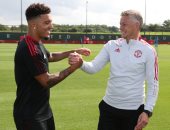 جادون سانشو يشارك فى تدريبات مانشستر يونايتد لأول مرة.. صور