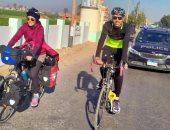مصر وجهتها الأولى.. مغربية تتحدى كورونا بجولة بدراجة هوائية عبر إفريقيا "صور"