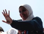 البطلة المصرية جيانا فاروق تصل مطار القاهرة وأتوبيس مكشوف فى استقبالها