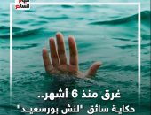 غرق منذ 6 أشهر.. حكاية سائق لنش بورسعيد ظهرت أشلاؤه بشاطئ العريش "فيديو"