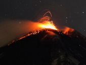 ارتفاع كبير فى فوهة بركان "إتنا" أكبر البراكين النشطة فى أوروبا