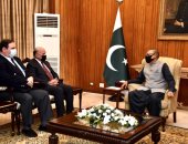 وزير خارجية العراق يبحث مع رئيس باكستان التطورات السياسية فى المنطقة