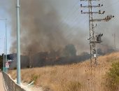 وسائل إعلام إسرائيلية: حريق كبير فى مستوطنة كريات شمونة بالجليل.. فيديو