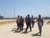 مسئولو "الإسكان" يتفقدون سير العمل بجامعة المنصورة الجديدة 