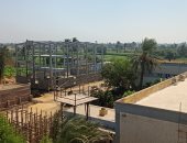 بث مباشر من داخل موقع إنشاء مخزن أدوية بوسائل تكنولوجية حديثة ببنى سويف