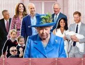 العائلة المالكة البريطانية تحتفل بيوم الكومنولث