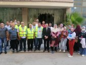 قافلة جامعة الأزهر التنموية تصل قرية الغرق بالفيوم ضمن "حياة كريمة"