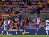 برشلونة يتفوق على ريال سوسيداد بثنائية فى الشوط الأول بالليجا.. فيديو