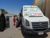 الكشف على 275 مواطنا خلال قافلة طبية بقرية الحمراوين بالبحر الأحمر.. صور