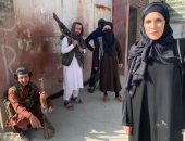 مراسلة "سي إن إن" بالحجاب على الشاشة فى شوارع كابول خوفا من طالبان