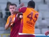 خناقة بين لاعبي جالاتا سراي خلال مباراة جيرسونسبور بالدوري التركي