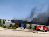 السيطرة على حريق بمصنع للكمياويات فى المنوفية.. صور  