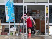 سيارات عائمة ومنازل غارقة.. أمطار غزيرة تضرب اليابان وأضرار جسيمة للفيضان