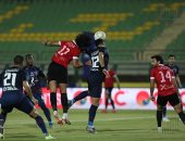 تصويبة حسين الشحات تهدد مرمى طلائع الجيش.. فيديو وصور