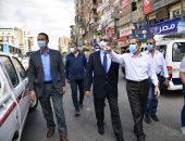 محافظ الغربية ومدير الأمن يتفقدان المواقف والأسواق العشوائية بشوارع طنطا