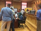 تطعيم العاملين فى شركة مياه الشرب بالإسماعيلية بلقاح كورونا..  لايف